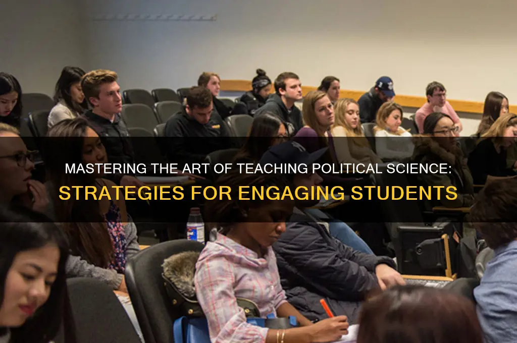 how to teach political scince