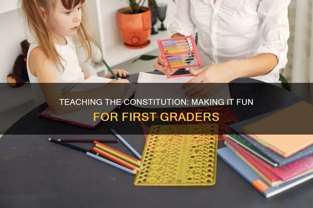 how to teach the constitution to first graders