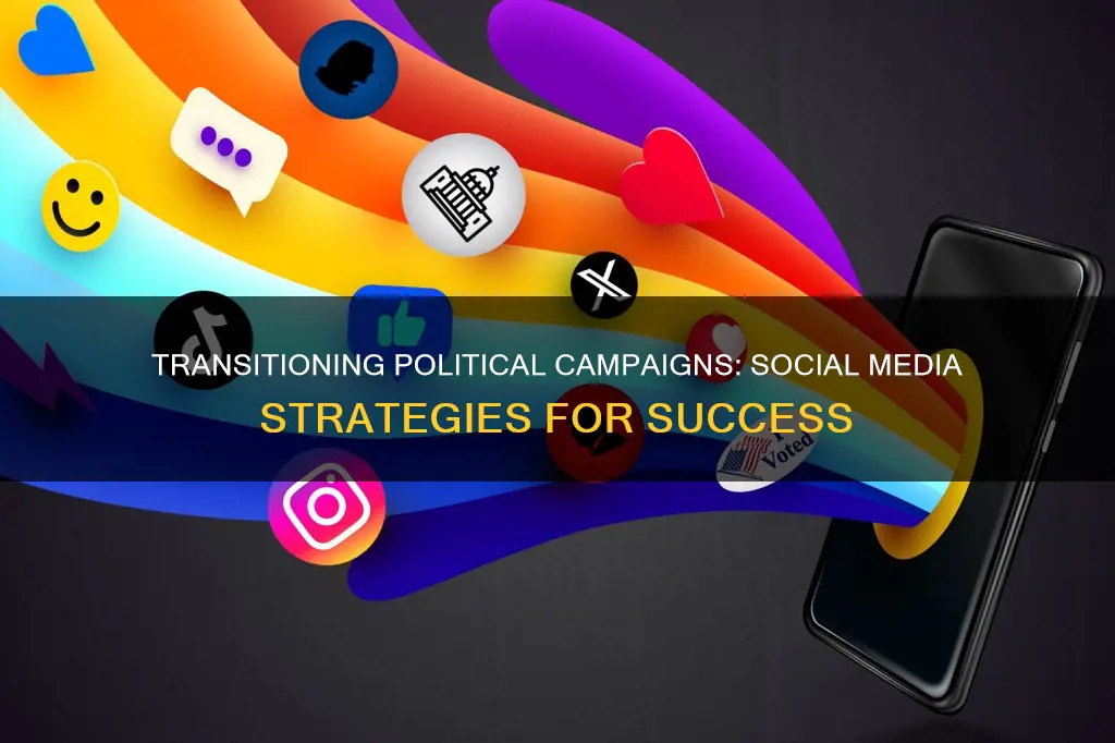 how to transition political social media campaign page