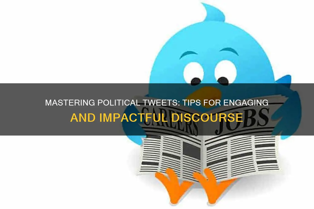 how to tweet about politics