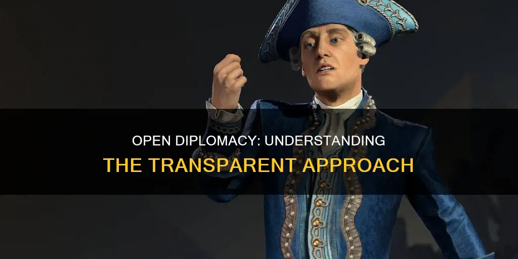 how to understand open diplomacy