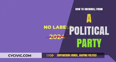 How to Unenroll from a Political Party: A Step-by-Step Guide