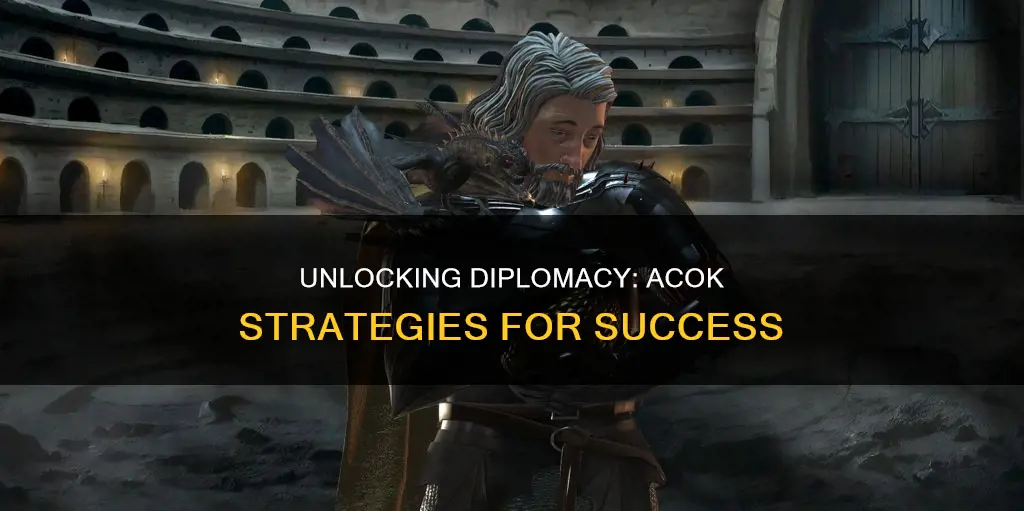 how to unlock diplomacy acok