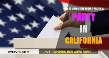 Unregistering from a Political Party in California: A Step-by-Step Guide