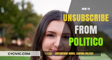 How to Unsubscribe from Politico: A Quick and Easy Guide