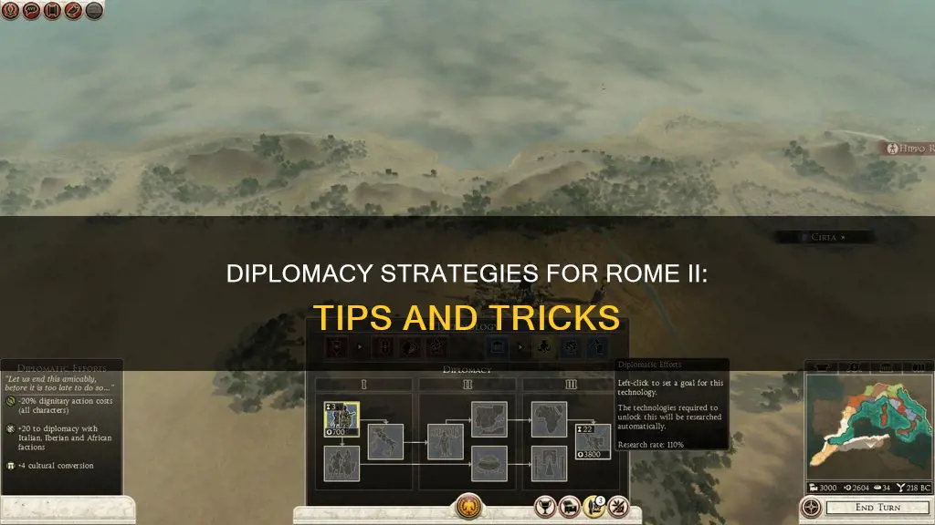 how to use diplomacy in rome 2