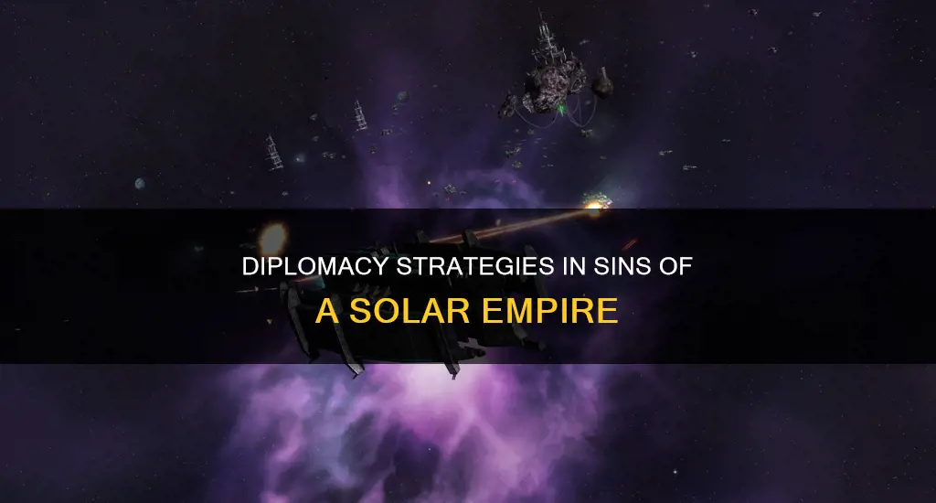 how to use diplomacy in sins of a solar empire