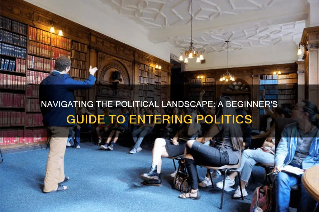 how to venture into politics