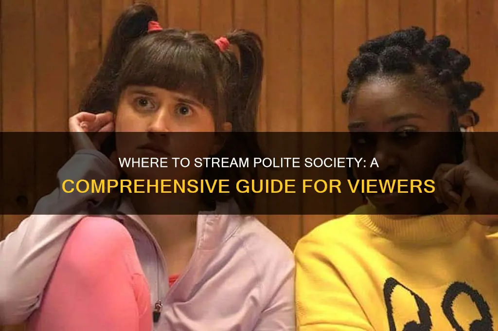 how to watch polite society