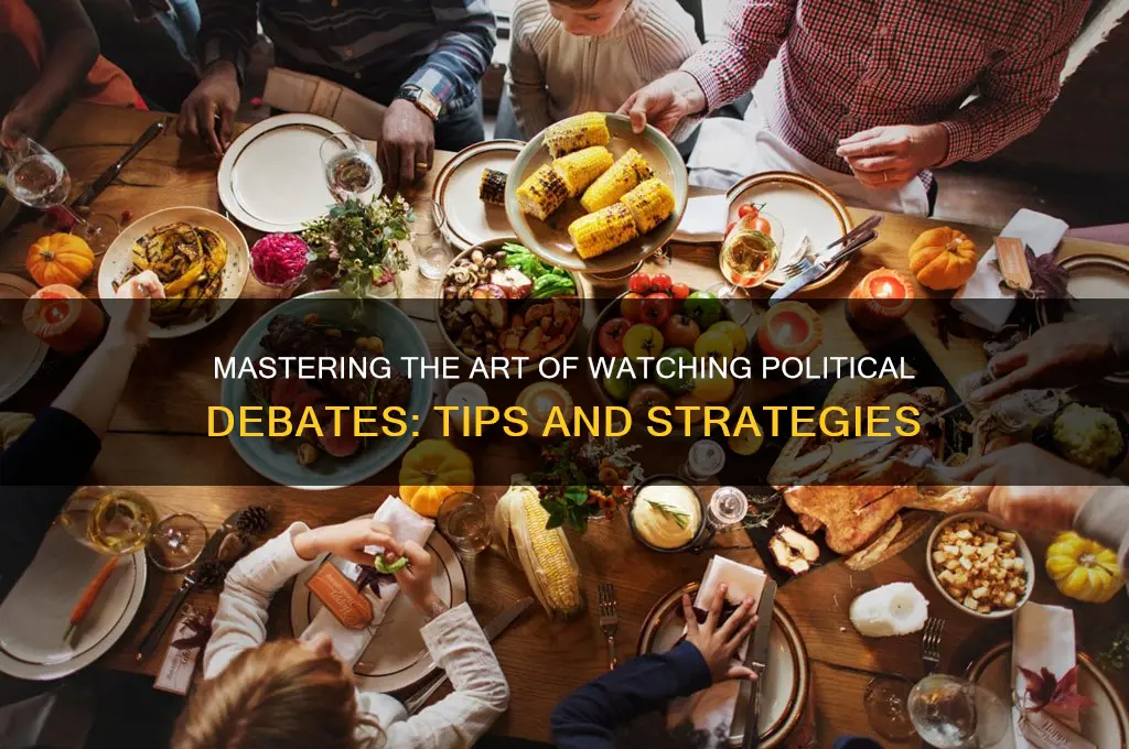 how to watch political debate