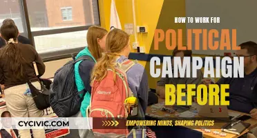 Working for Political Campaigns: A Beginner's Guide