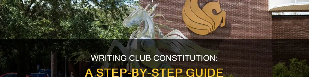 how to write a constitution and bylaws for a club