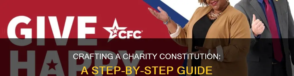 how to write a constitution for a charity