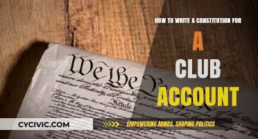 Writing Club Constitution: A Step-by-Step Guide