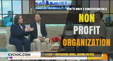 Writing a Constitution: A Guide for Non-Profits