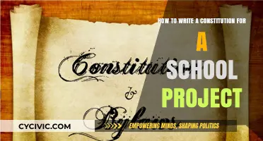 Writing a School Constitution: A Step-by-Step Guide