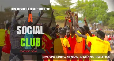 Writing a Social Club Constitution: A Quick Guide
