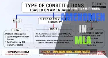 Writing a Constitutional Amendment: MLA Style Guide