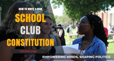 Crafting a Club Constitution: A Guide for High Schoolers