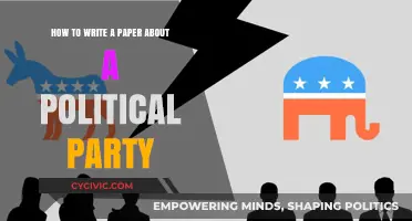 Mastering Political Analysis: Crafting a Comprehensive Paper on a Party