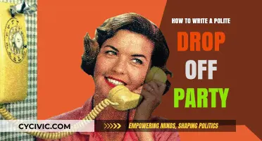 Crafting a Gracious Drop-Off Party: Tips for Polite Hosting