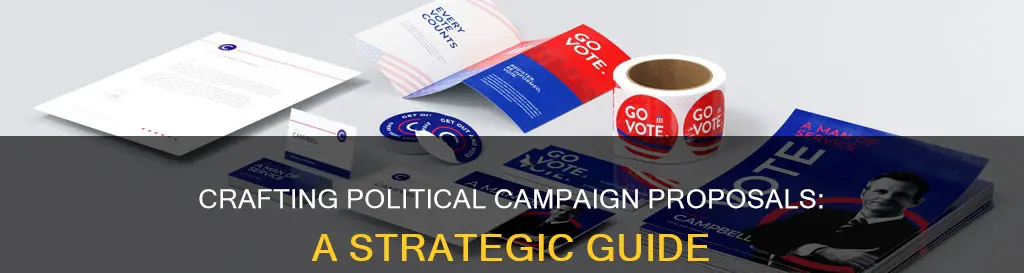 how to write a political campaign proposal