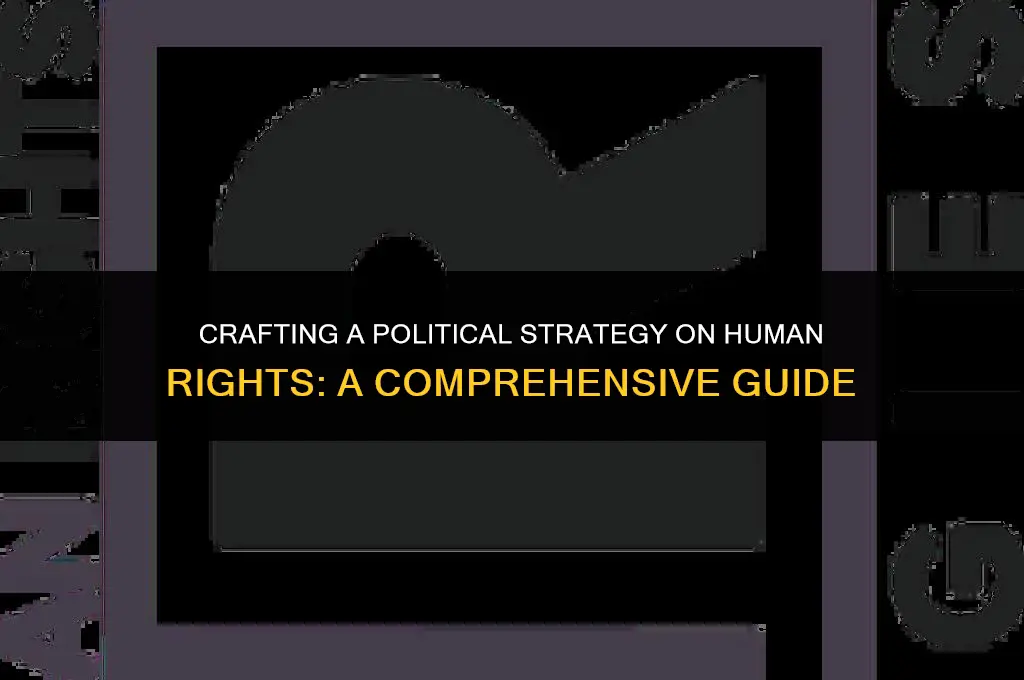 how to write a political strategy onn human rights