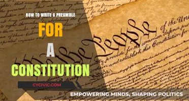 Crafting a Preamble: Constitution Edition