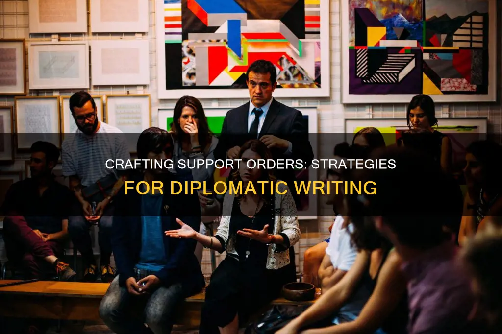 how to write a support order diplomacy