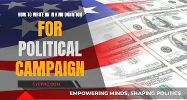 Writing In-Kind Donations for Political Campaigns: A Guide