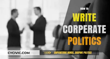 Mastering Corporate Politics: Strategies for Influence and Career Advancement