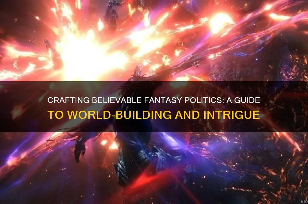 how to write fantasy politics