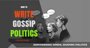 Mastering the Art of Crafting Engaging Gossip Politics Stories