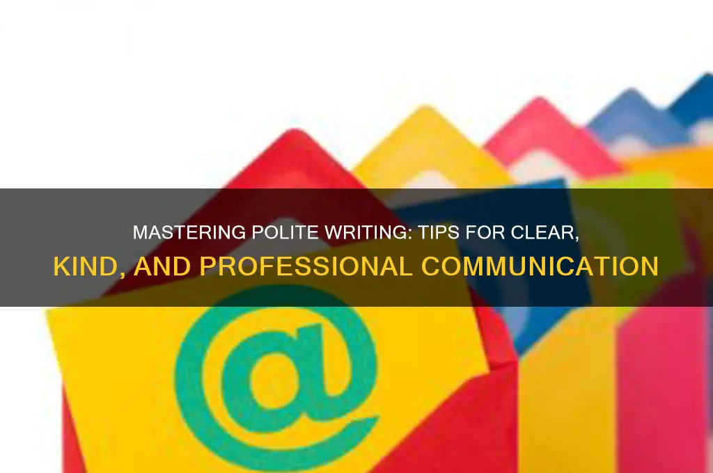 how to write politely