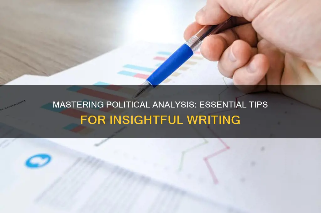 how to write political analysis