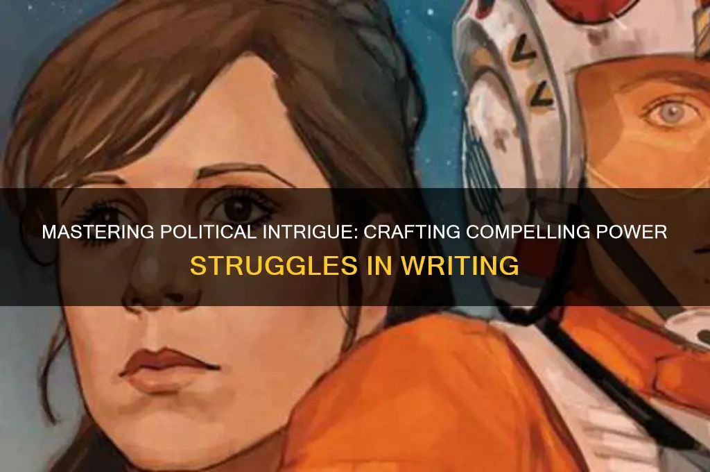 how to write political intrigue