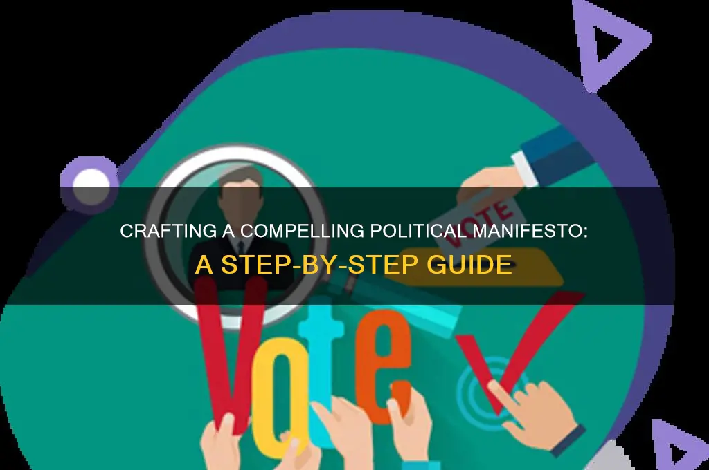 how to write political manifesto
