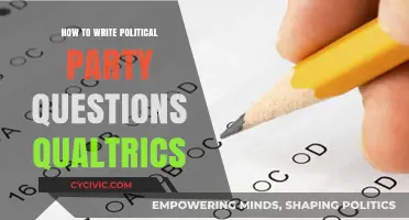 Crafting Effective Political Party Questions in Qualtrics: A Step-by-Step Guide
