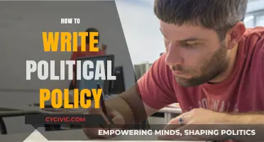 Crafting Effective Political Policies: A Comprehensive Guide for Impactful Change