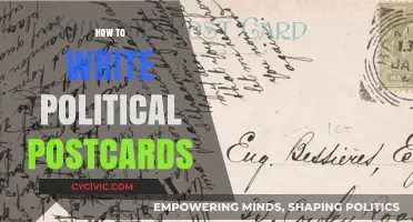 Crafting Impactful Political Postcards: A Step-by-Step Guide to Effective Advocacy