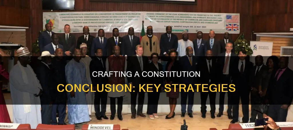 how to write the conclusion of a constitution