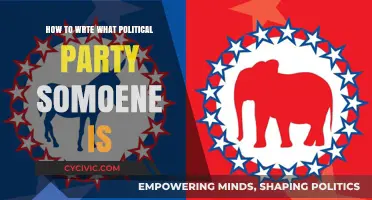 Identifying Political Affiliations: A Guide to Determining Someone's Party