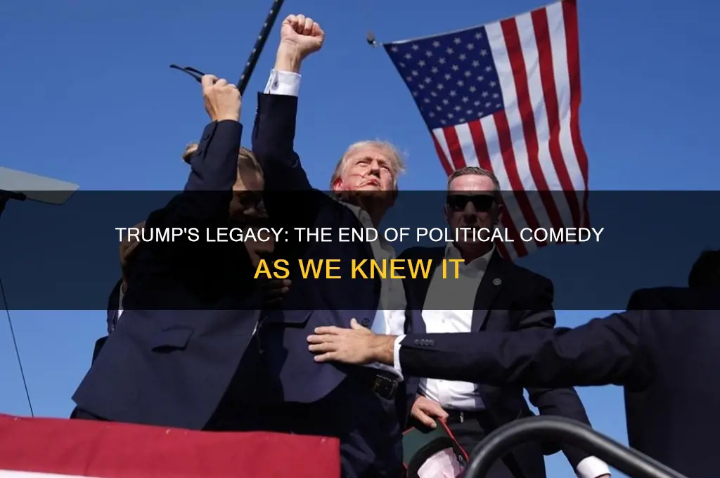 how trump ruined political comedy