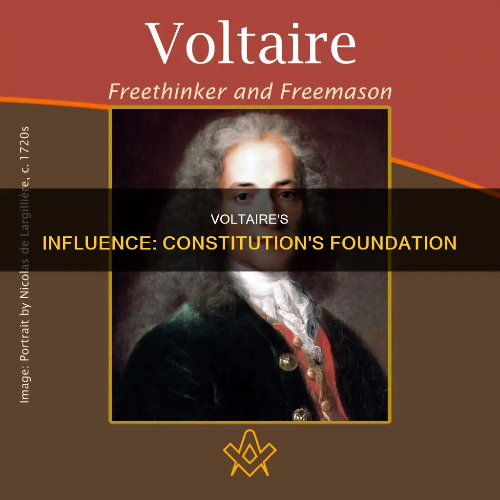 how voltaires ideas are present in the constitution