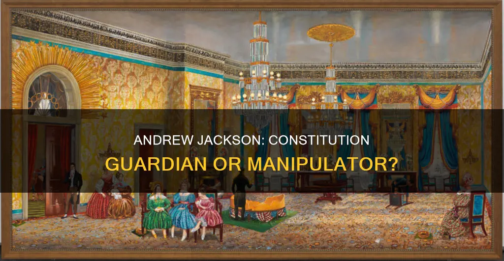 how was andrew jackson a guardian to the constitution