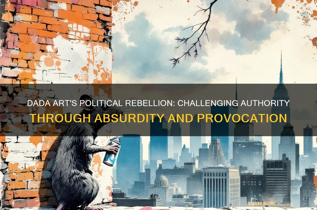 how was dada art political