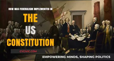 Federalism's Role in the US Constitution