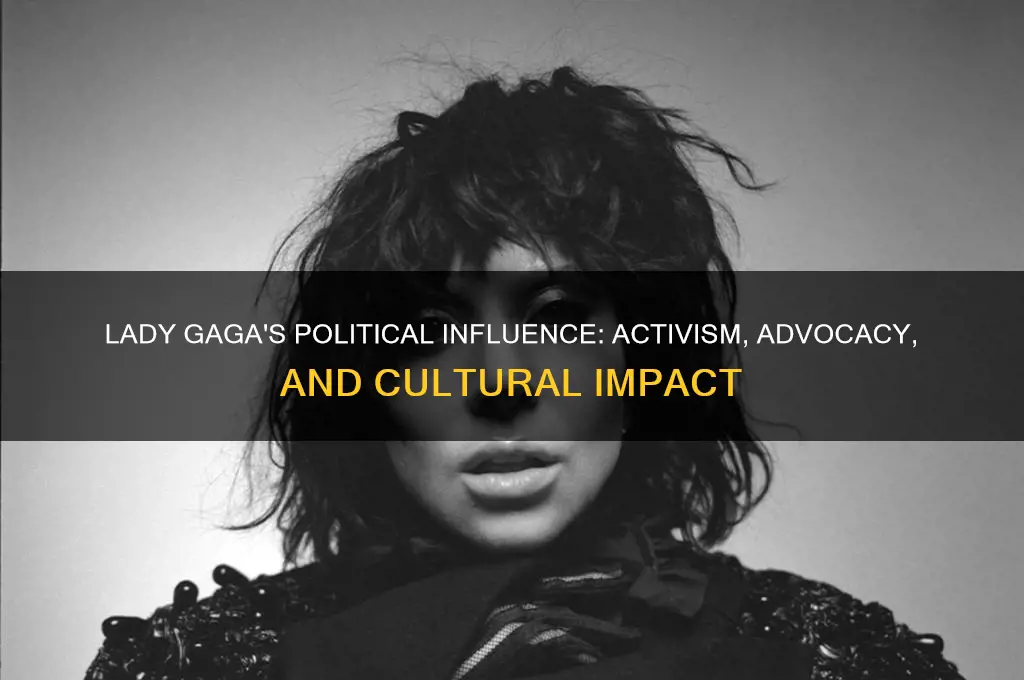 how was lady gagas political