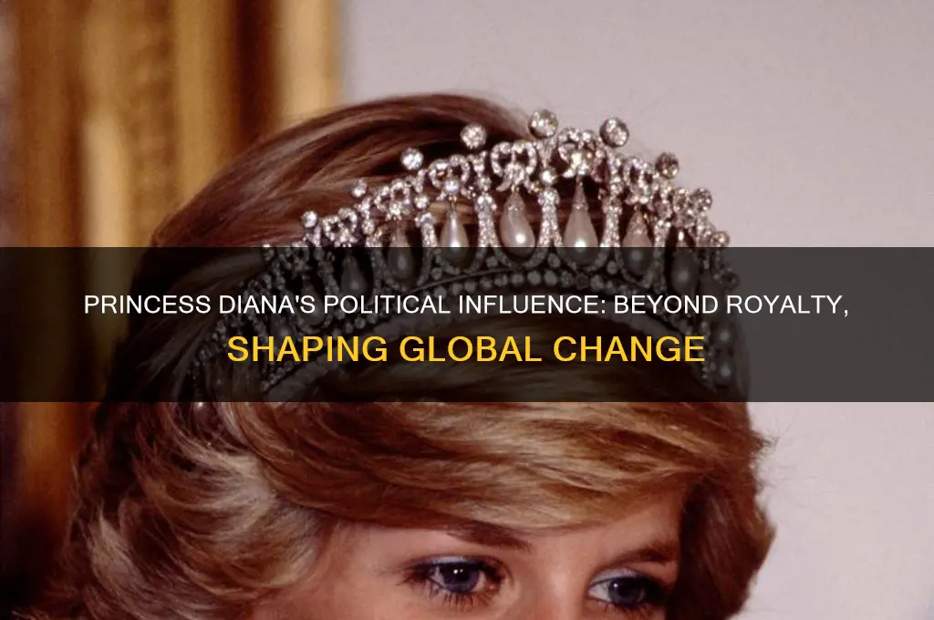 how was princess diana political
