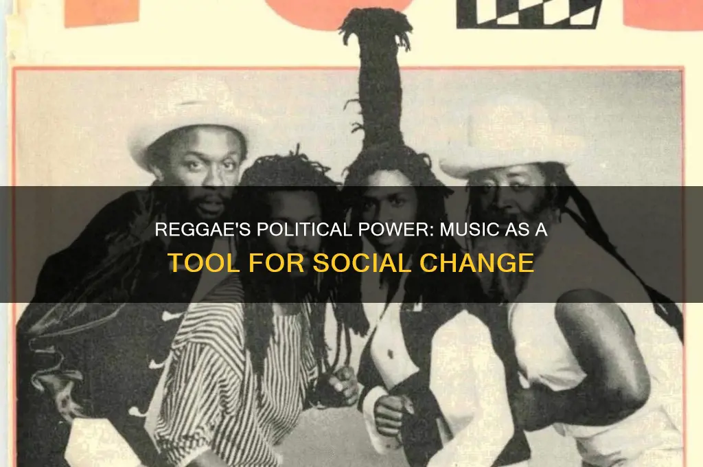 how was reggae used politically